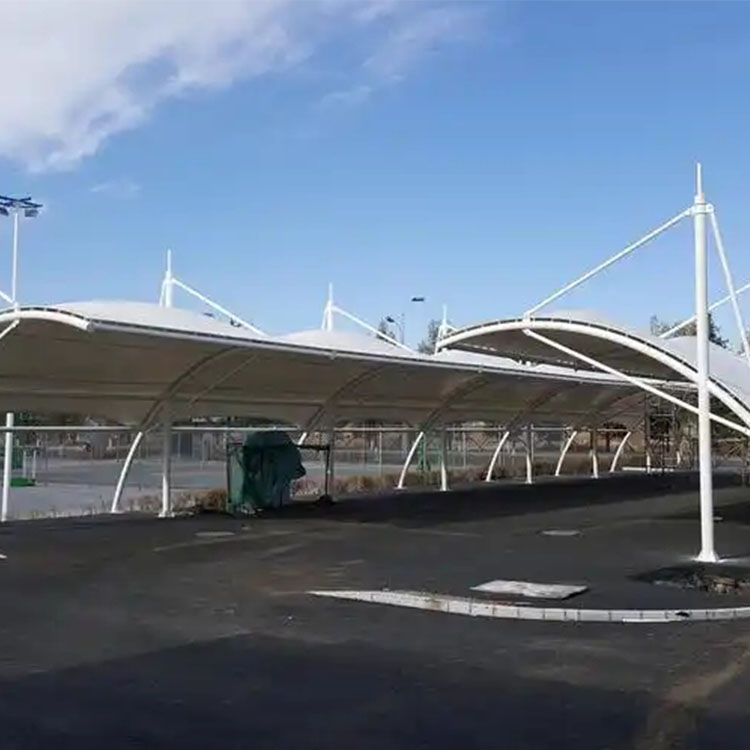 乌兰县膜结构电动车棚