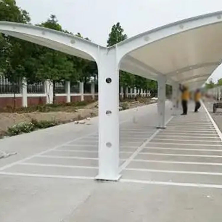 乌兰县膜结构电动车棚