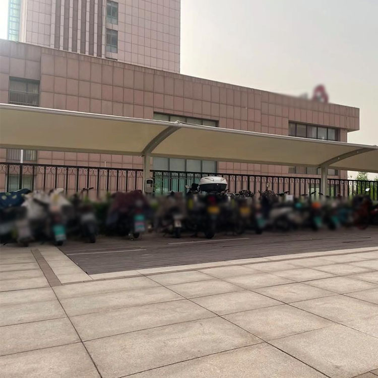 乌兰县膜结构电动车棚