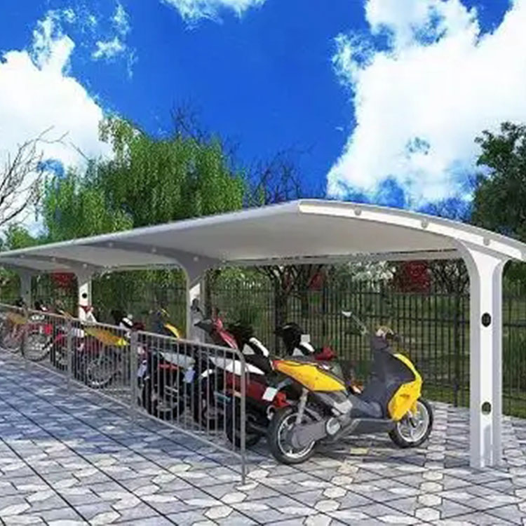 乌兰县膜结构电动车棚